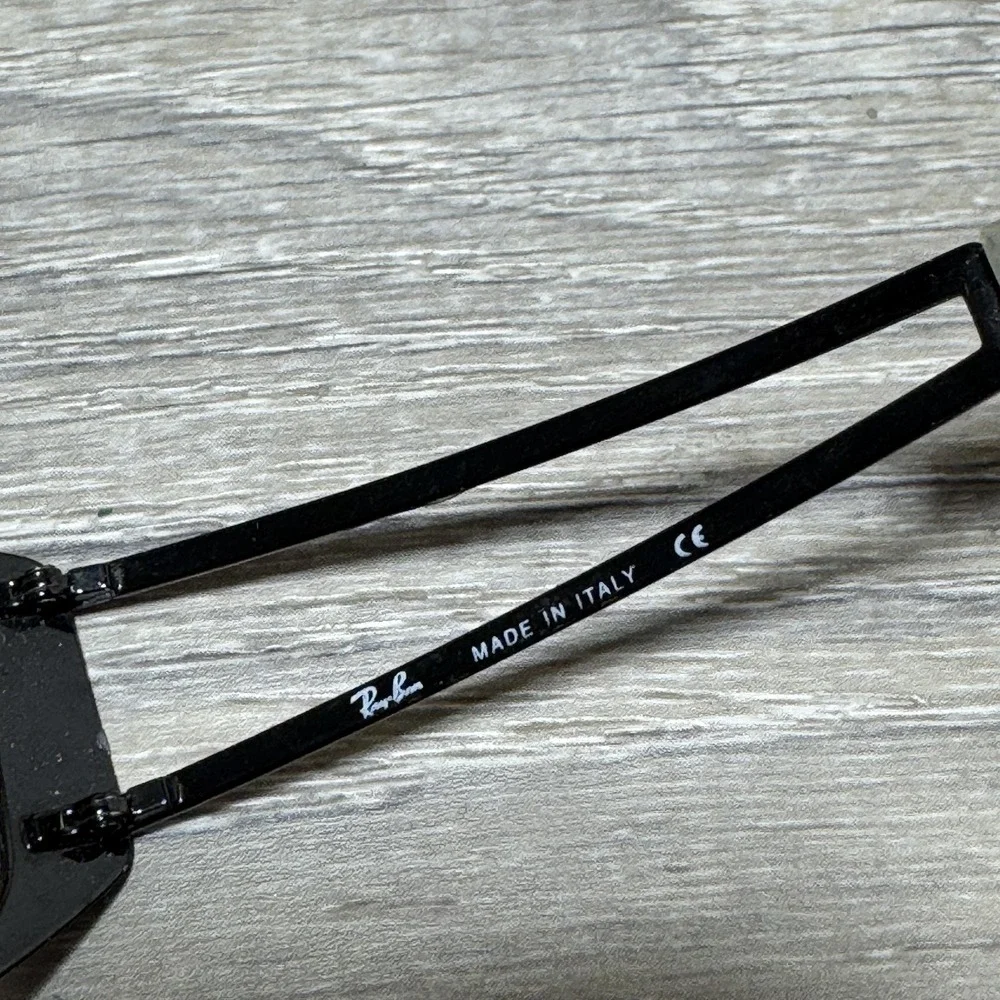 Ray-Ban RB 6128 Eyeglasses Frames 52-18-135 Black 2509 Made in Italy Frames Only